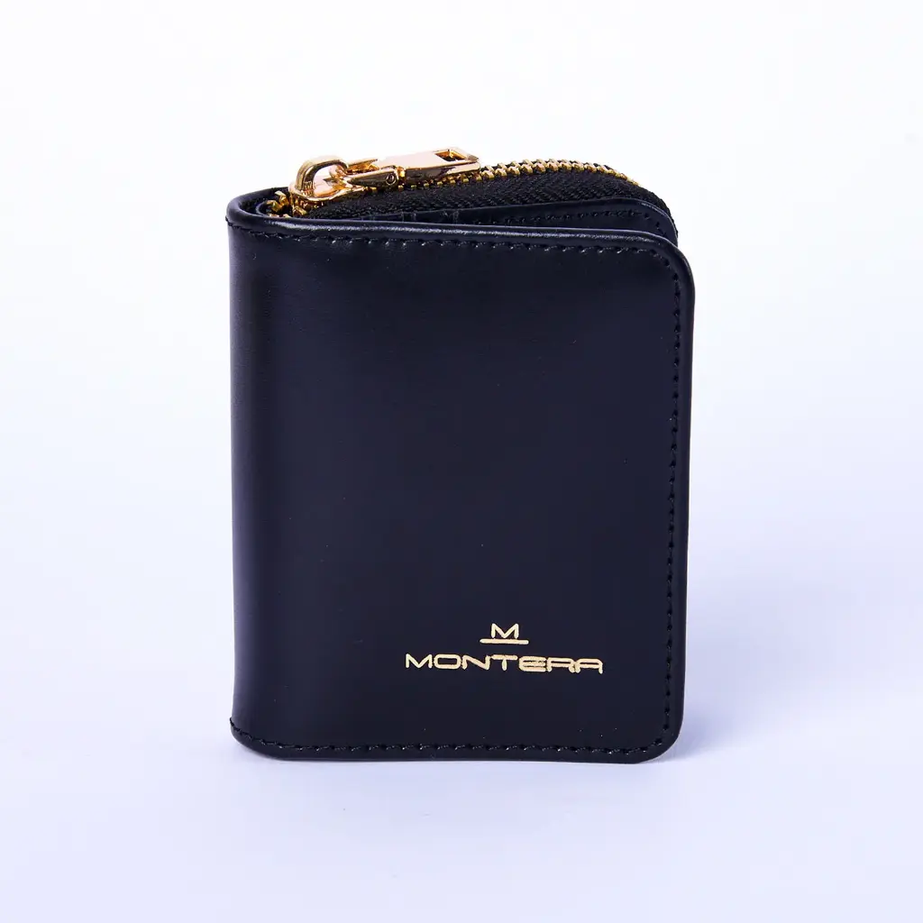 BILLETERA DE CUERO C/P DAMA 