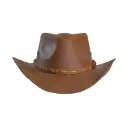 SOMBRERO DE CUERO CARIOCA
