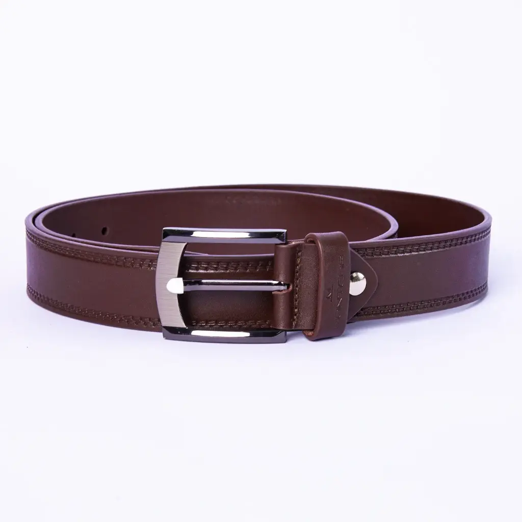 CINTURÓN DE CUERO CLASICO (BLACK)