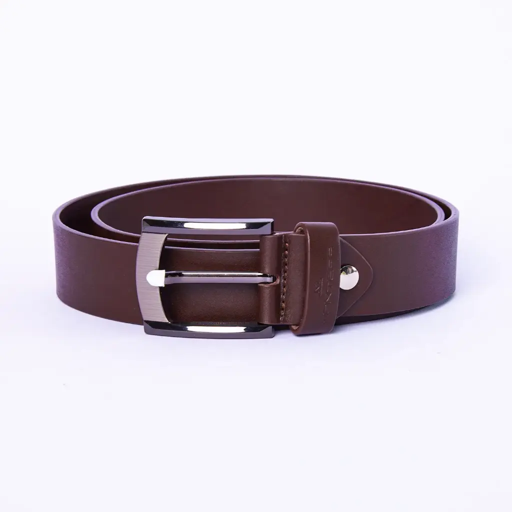 CINTURÓN DE CUERO LISO (BLACK)