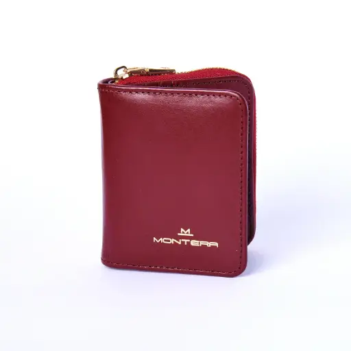 BILLETERA DE CUERO C/P DAMA 